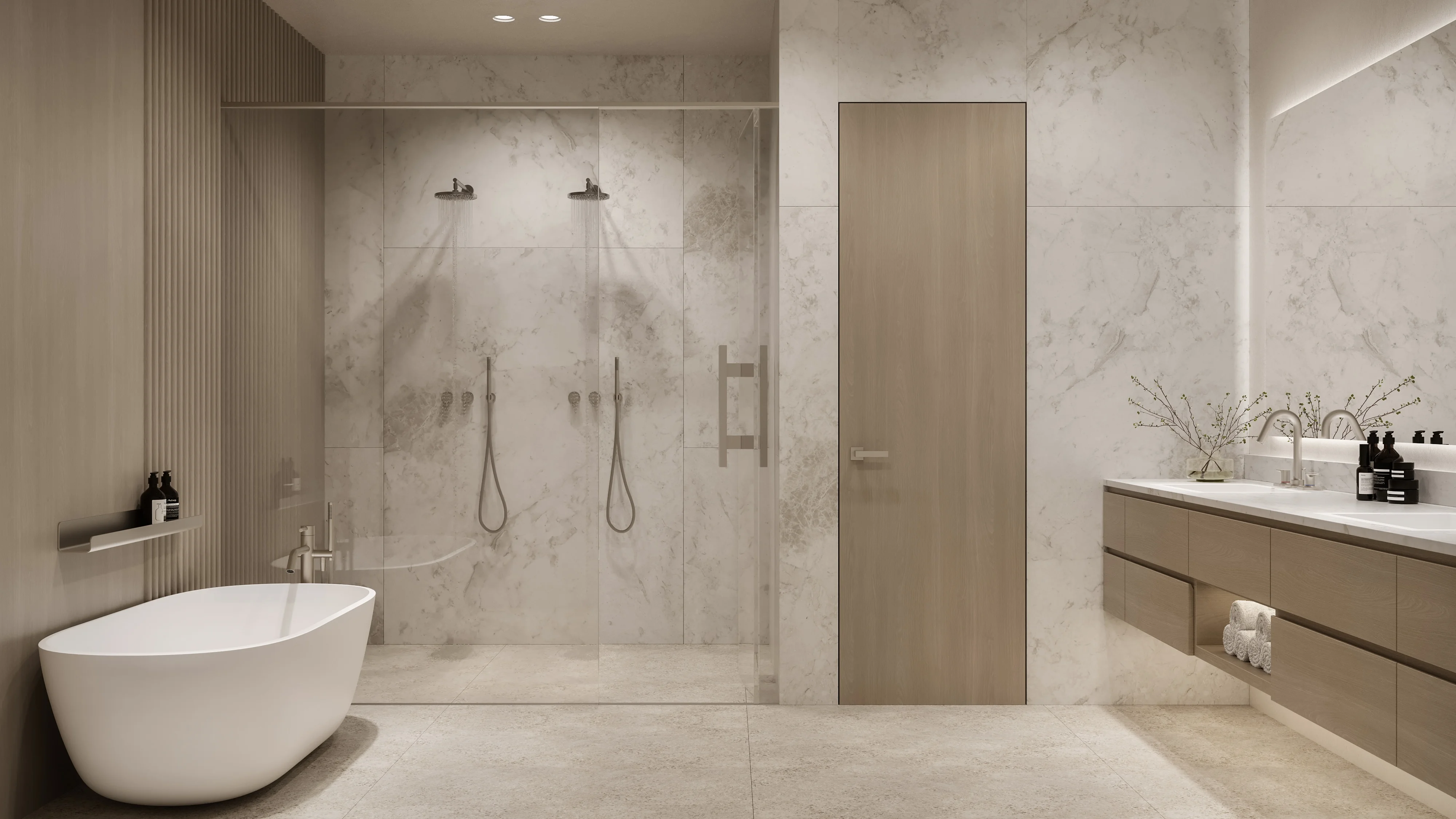 Master bathroom